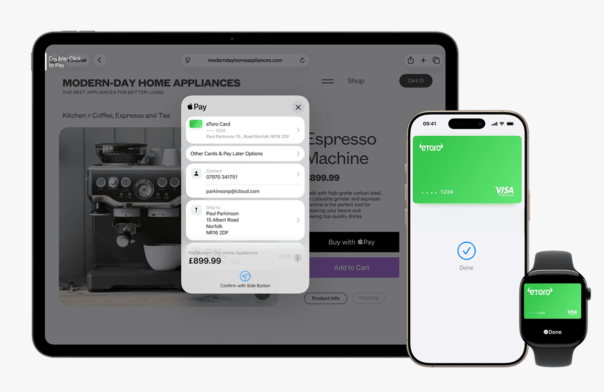 Apple Pay in one - desktop